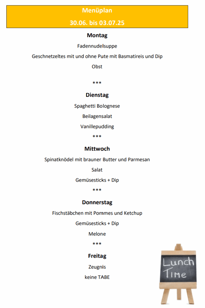 menüplan 30.06.